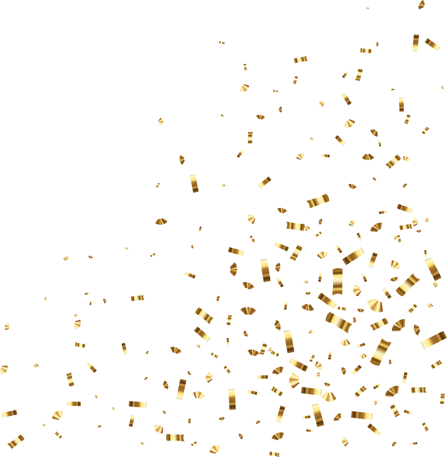Gold Confetti